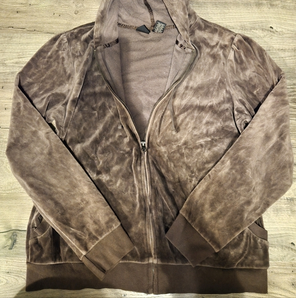 Brown tracksuit jacket